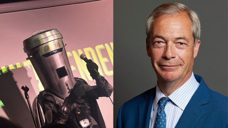 Candidato ‘Cara de Lata de Lixo’ entra na disputa pela vaga de Farage