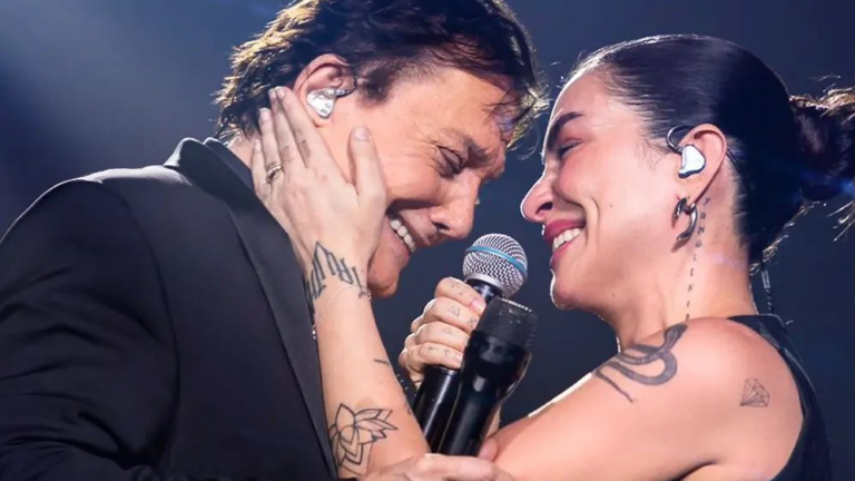 Cleo Pires diz que humildade de Fábio Jr. reaproximou os dois