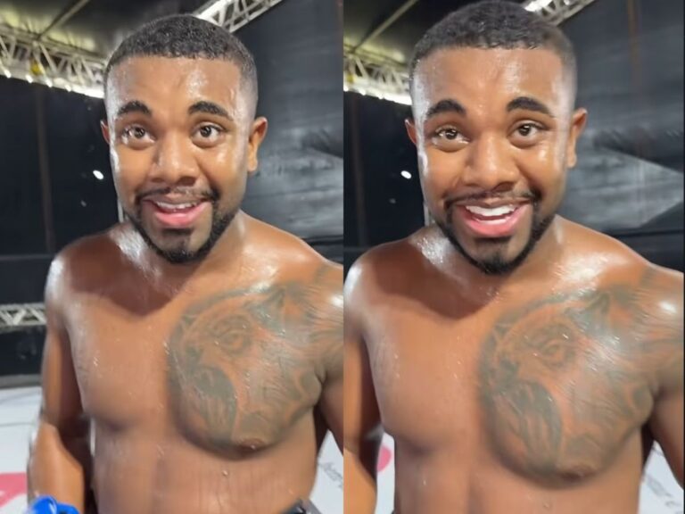 Davi Brito encerra treinos e vai descansar antes de duelo com Rico