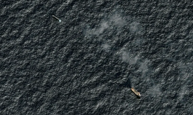 Satélites mostram rebocagem do protótipo Starship no Oceano Índico