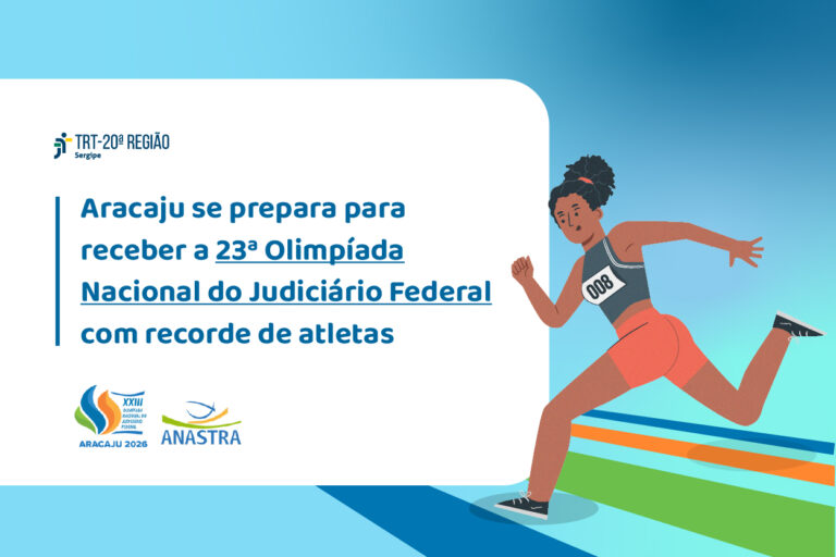 Aracaju sedia 23ª Olimpíada do Judiciário Federal em setembro