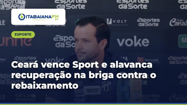 Ceará vence Sport e alavanca recuperação na briga contra o rebaixamento