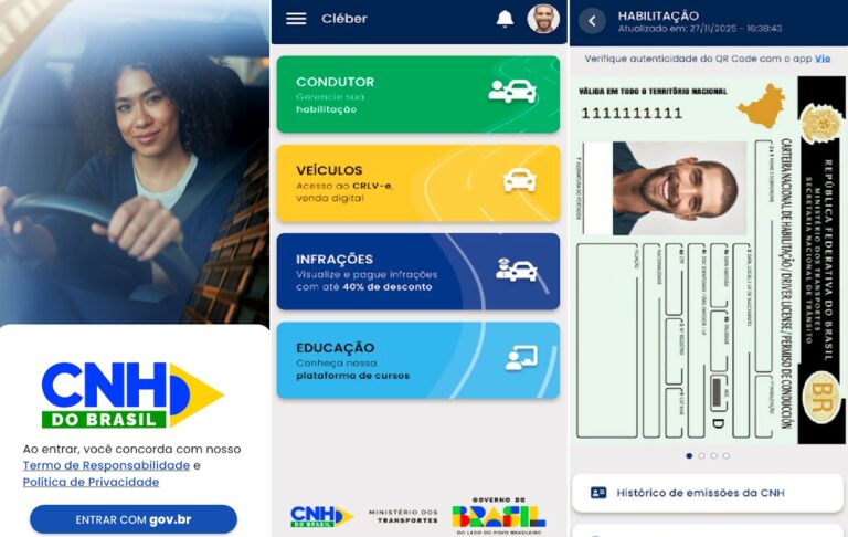 CNH do Brasil: tenha CNH e CRLV no celular e resolva serviços