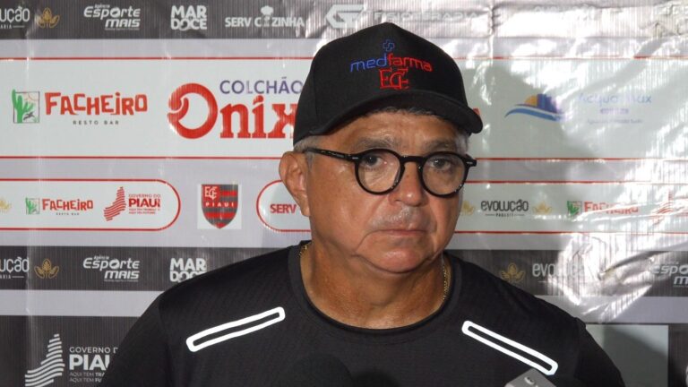 Flávio Araújo elogia reação do Flamengo-PI e destaca empate no Rivengo