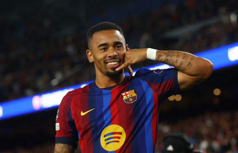 Gabriel Jesus chega a 27 gols na Champions e iguala Rivaldo