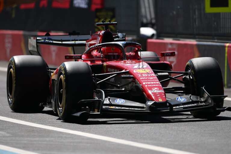 Leclerc domina treino livre em Monza; Bortoleto sobe ao 8º lugar