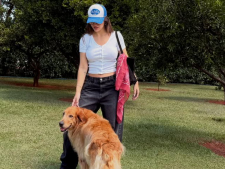 Rafa Kalimann se despede de Alfredo, cão que a acompanhou por oito anos