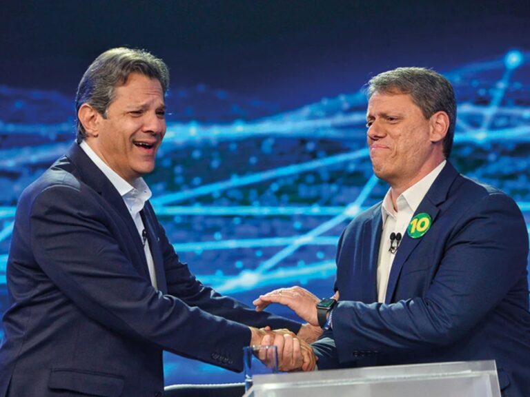 Tarcísio chama Haddad de ‘Pinóquio’ em debate sobre mães atípicas