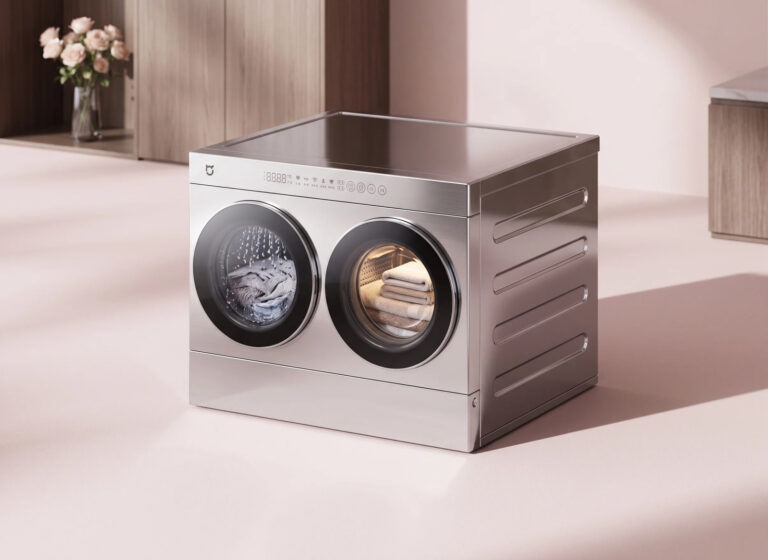 Xiaomi revoluciona lavanderia com lavadora compacta que lava e seca em 40 minutos