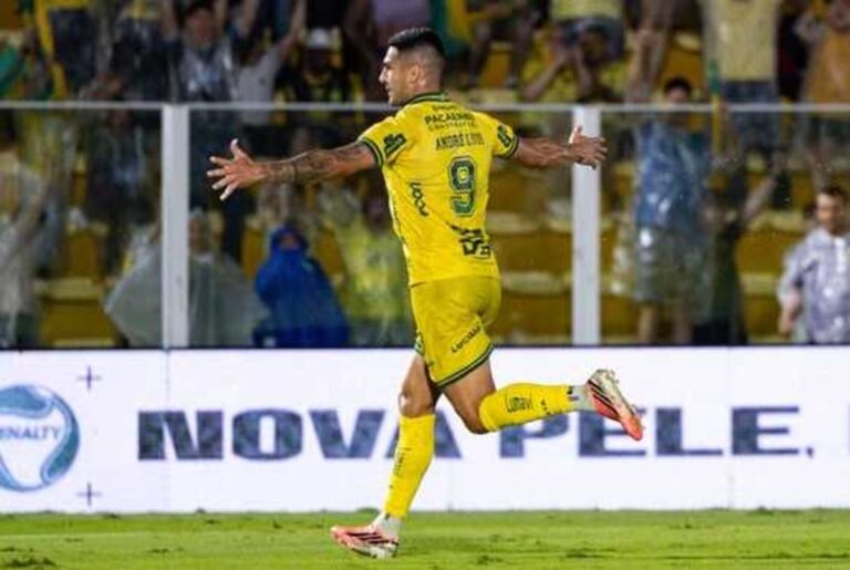 André Luís decide e faz 4º gol; Mirassol vence Inter e se afasta do Z4
