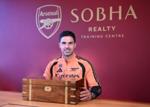 Arsenal renova Arteta e aumenta salário para £20 milhões anuais