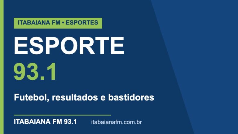 Esporte - Itabaiana FM 93.1