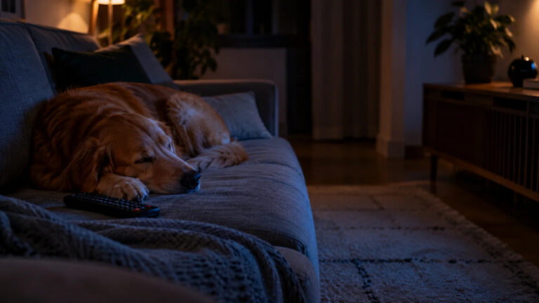 Deixar TV ligada para o pet: quanto isso aumenta sua conta de luz?