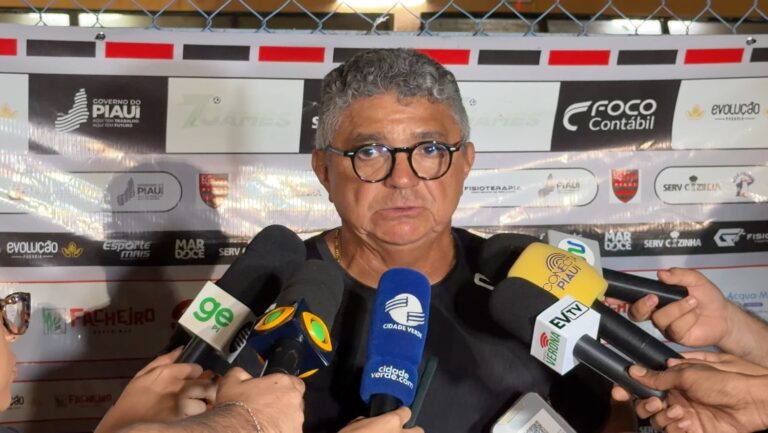 Flávio Araújo cobra melhora em finalizações após vitória do Flamengo-PI