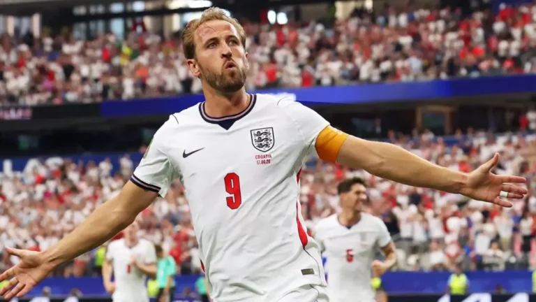Harry Kane iguala recorde e marca na goleada da Inglaterra