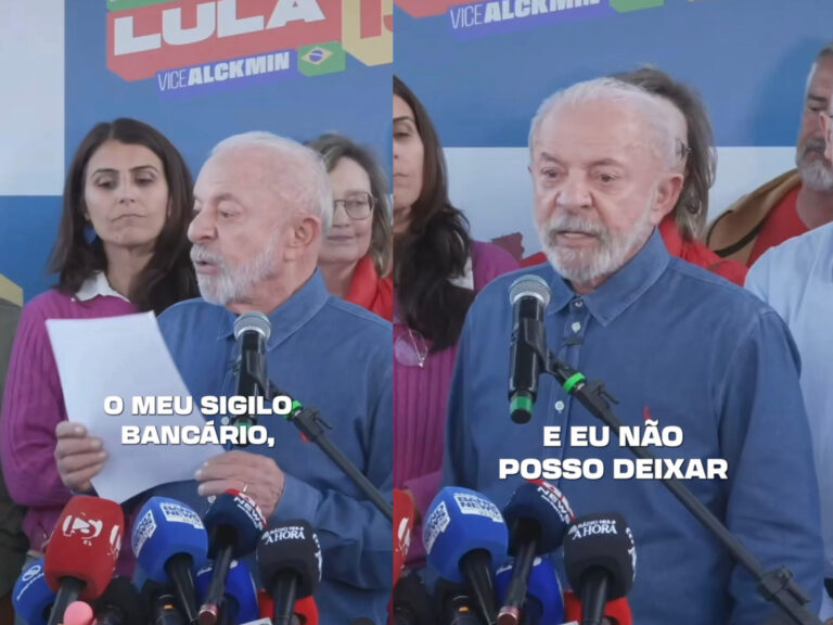Lula protocola no TSE quebra de sigilos e provoca Flávio Bolsonaro